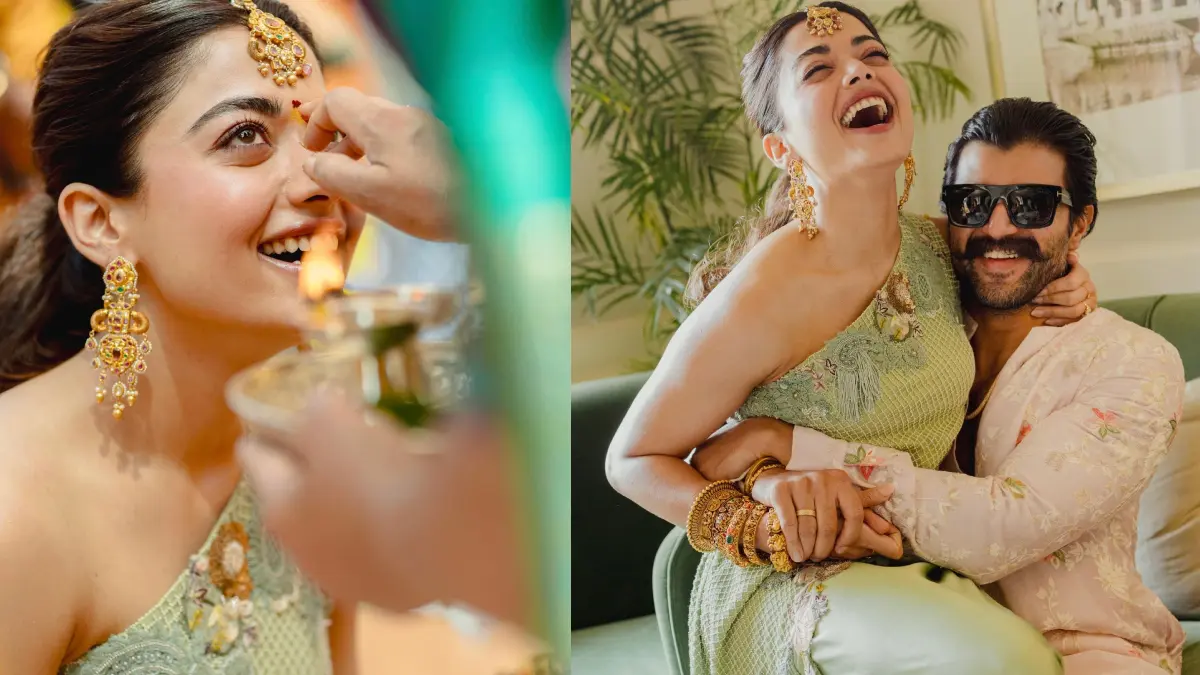 Entertainment News: રશ્મિકા મંદાનાએ લગ્નના એક મહિનામાં જ 'ગુડ ન્યૂઝ' આપ્યા, ફેન્સ બોલ્યા-'આટલા જલ્દી, જુનિયર વિરોશ આવશે?'