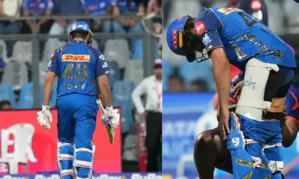 IPL 2026: મુંબઈ ઈન્ડિયન્સની મુશ્કેલી વધી, ઈજાગ્રસ્ત રોહિત શર્મા બે મેચમાંથી થઈ શકે છે બહાર
