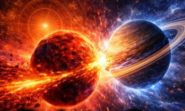 Shani Mangal 2026: 40 દિવસ સાથે રહેશે શનિ-મંગળ, આ 4 રાશિને થઈ શકે છે ધનનું નુકસાન, અનેક પડકારોનો સામનો કરવો પડશે