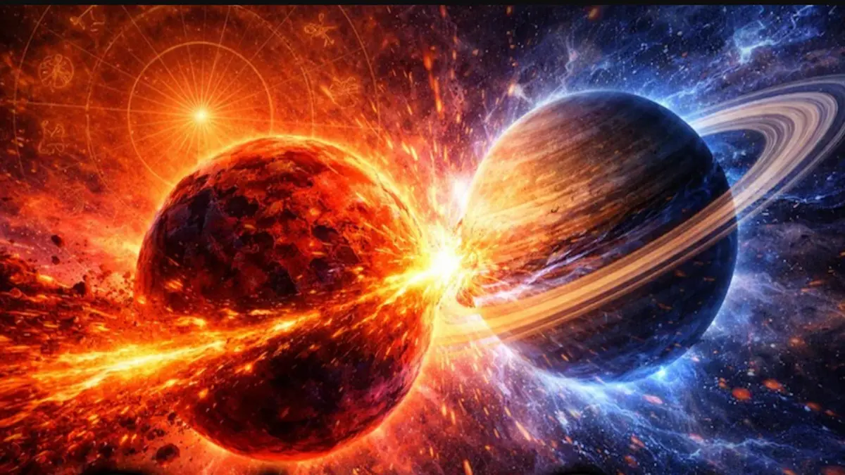 Shani Mangal Yuti 2026:યુદ્ધ, ભીષણ મોંઘવારી અને બેરોજગારી…વિશ્વમાં ભારે ઉથલપાથલના સંકેત આપી રહી છે મંગળ-શનિની મહાયુતિ