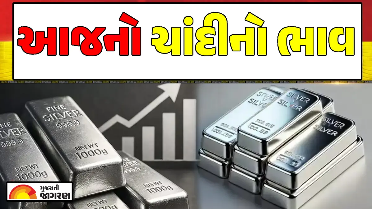 Silver Price Today Live: ચાંદીના ભાવમાં મોટો કડાકો: એક કિલો ચાંદીના ભાવમાં થયો ઘટાડો, જાણો તમારા શહેરના આજના લેટેસ્ટ રેટ