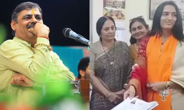 Amreli Panchayat Election: લોકસાહિત્યકાર માયાભાઈ આહીરની પુત્રીની રાજનીતિમાં એન્ટ્રી, ભાજપે લાઠીની ચાંવડ બેઠક પર મેદાનમાં ઉતાર્યા