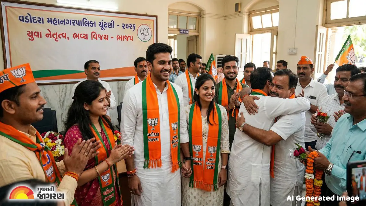 Vadodara News: વડોદરા ભાજપમાં ‘પરિવારવાદ’નો દબદબો! પૂર્વ ધારાસભ્યો અને કોર્પોરેટરોના સંતાનોને મળી ટિકિટ