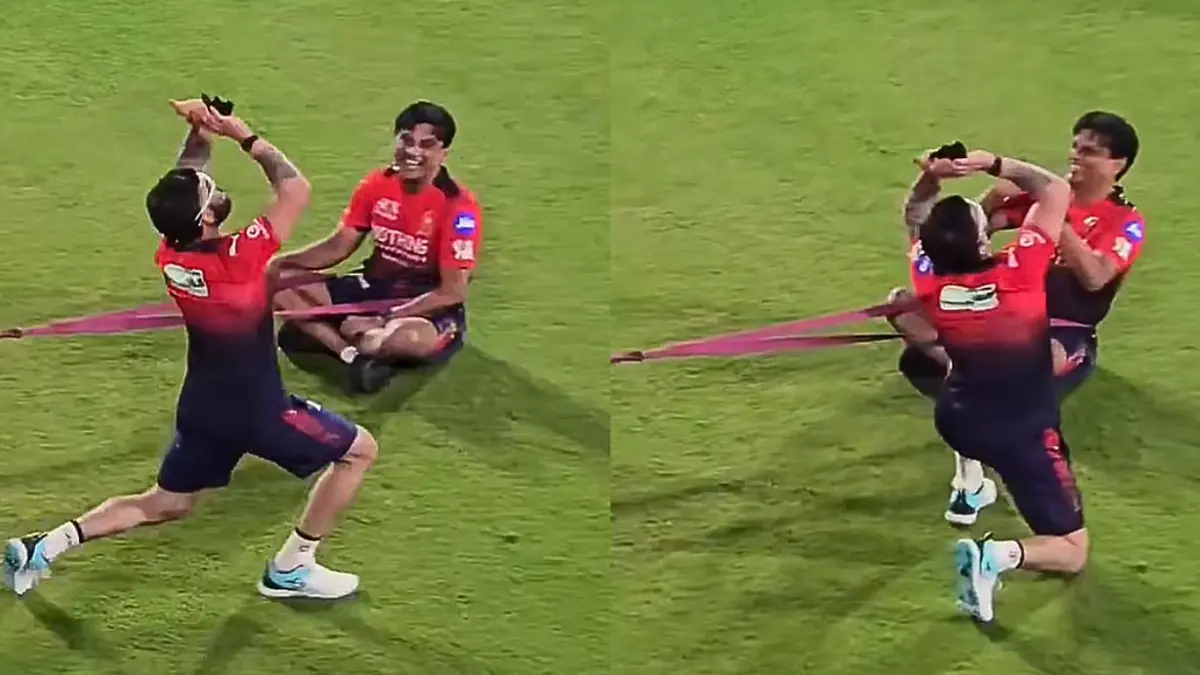 Virat Kohli Video: વિરાટ કોહલીએ નાગિન ડાન્સ કરી ફેન્સના દિલ જીતી લીધા, રાજસ્થાન રૉયલ્સ સામેની મેચ અગાઉનો Video થયો વાયરલ