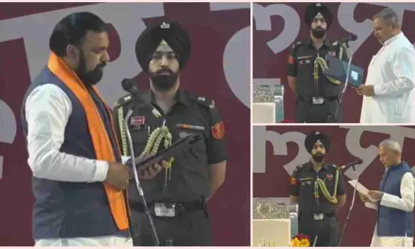 Samrat Choudhary: બિહારમાં સમ્રાટ ચૌધરીએ મુખ્યમંત્રી તરીકે લીધા શપથ, વિજય ચૌધરી અને બિજેન્દ્ર યાદવ બન્યા ડેપ્યુટી CM