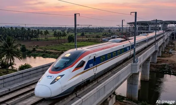 Bullet Train Update: ભારતની પહેલી બુલેટ ટ્રેન હશે 'સ્વદેશી', B28 બુલેટ ટ્રેનની શરૂઆત સુરતથી વાપી વચ્ચે થઇ શકે