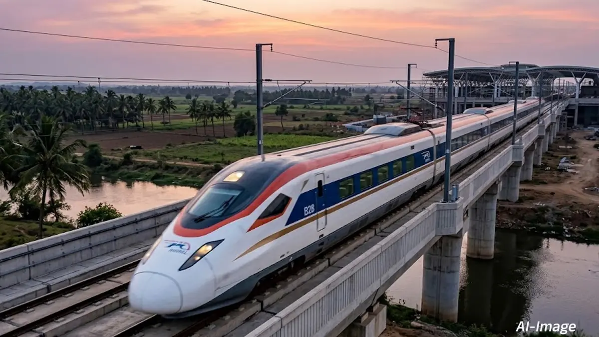 Bullet Train Update: ભારતની પહેલી બુલેટ ટ્રેન હશે 'સ્વદેશી', B28 બુલેટ ટ્રેનની શરૂઆત સુરતથી વાપી વચ્ચે થઇ શકે