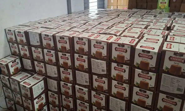 મહેસાણામાં જાણીતી બ્રાન્ડના ગોળમાં ભેળસેળ: ફૂડ વિભાગની તપાસમાં સિન્થેટિક કલર પકડાયો, 6 નમૂના ફેઈલ