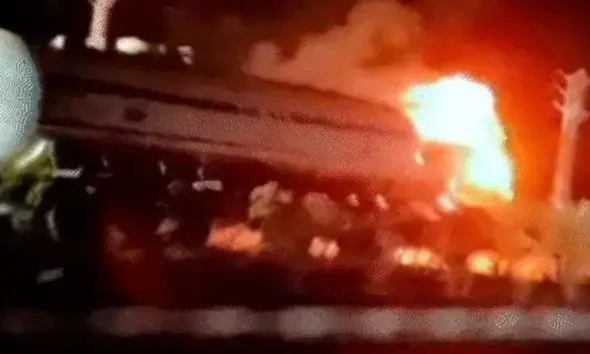 jamnagar-rajkot-highway-lpg-gas-tanker-fire-incident-near-dhrol