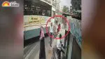 VIDEO: નવસારી બસ ડેપો પાસે ગંભીર અકસ્માત, ST બસની અડફેટે ચડ્યો બુલેટ સવાર યુવક; જુઓ CCTV ફૂટેજ