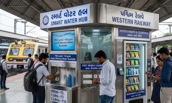 the-countrys-first-smart-water-hub-will-soon-be-launched-at-surat-and-udhna-stations-know-what-facilities-will-be-available