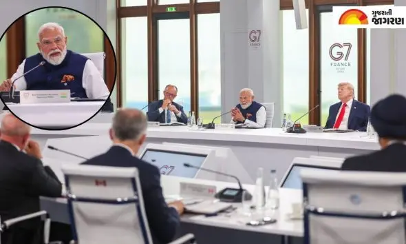pm-modi-g7-summit-france-raises-commercial-ship-attacks-issue-with-donald-trump