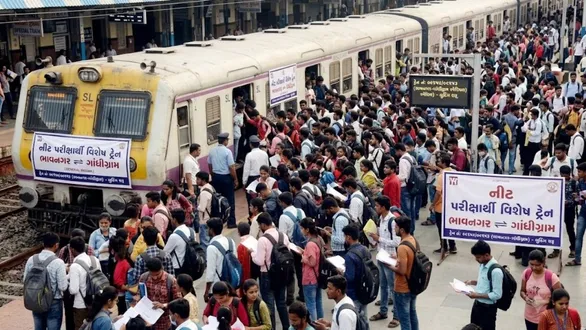NEET પરીક્ષા માટે પશ્ચિમ રેલવેની ખાસ ટ્રેન ભાવનગર-ગાંધીગ્રામ વચ્ચે દોડશે
