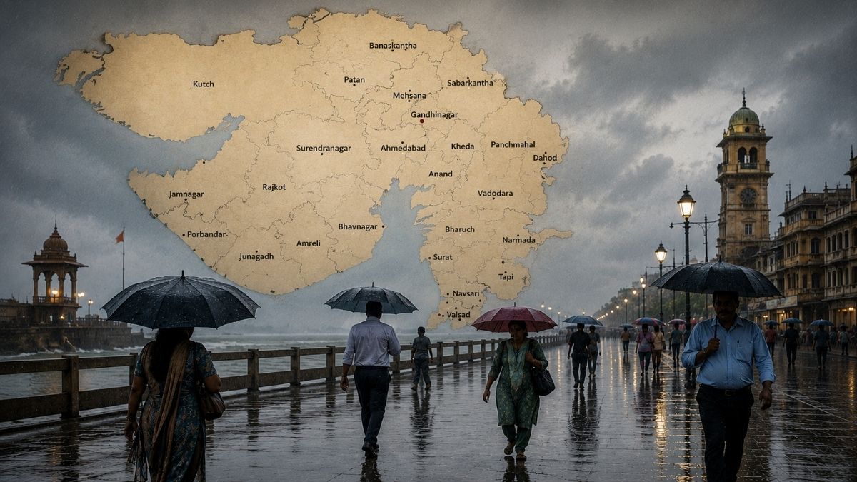 Gujarat Rain: Panchmahal's Halol Records 116mm in 24 Hours