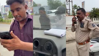 Vadodara: સમા કેનાલ નજીક ટ્રાફિક પોલીસ અને વાહનચાલક વચ્ચે માથાકૂટ, PSIએ જાહેરમાં લાફાવાળી કરતાં ઉગ્ર ઘર્ષણ