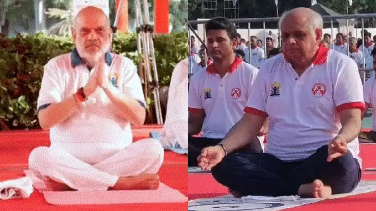 gujarat-celebrates-international-yoga-day-cm-patel-amit-shah
