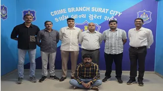 Surat News: Ex-Constable of Rajasthan arrested from Odisha in the case of Chakchari firing and attempted murder in the year 2024