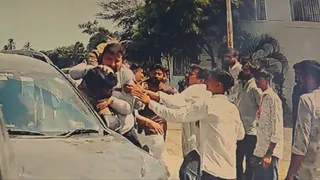 Veraval News: Morbi BJP General Minister Tapan Dave, who came to Somnath Darshan, was fatally attacked and robbed at the toll booth; Detention of 11