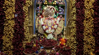 Salangpur Kashtabhanjan Dev: દાદાને જરદોશી વર્કવાળા વાઘા, 3000 કિલો ખલેલાનો ભવ્ય અન્નકૂટ ધરાવ્યો