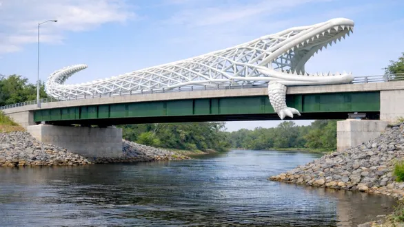 vadodara-kamatibagh-vmccrocodile-bridgeproject-on-vishwamitri-river