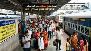 With the big decision of Western Railway, it is now easier to go from Gujarat to Mumbai, a big relief for the passengers of Valsad-Bandra