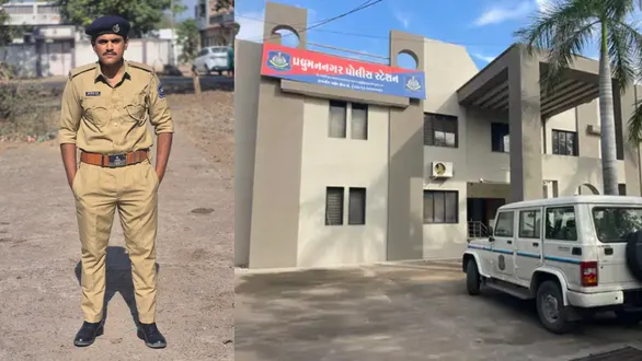 rajkot-news-police-officer-died-in-hit-and-run-near-dharam-cineme