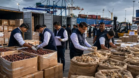pakistani-goods-smuggling-racket-busted-dri-seizes-dates-guggul-kandla-tuticorin