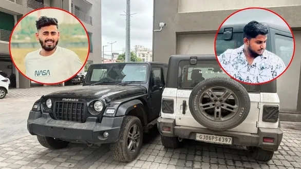 vadodara-mahindra-thar-engine-swap-fraud-self-drive-car-owner-case