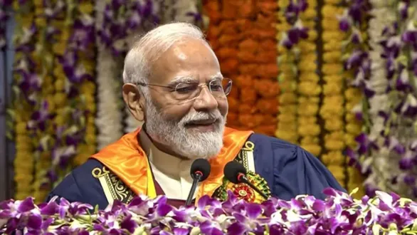 pm-modi-light-hearted-remark-at-iit-delhi-57th-convocation-address-to-students