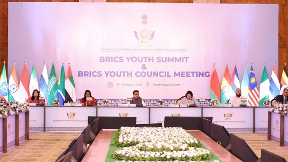 gandhinagar-brics-youth-summit-2026-harsh-sanghavi-innovation-fund