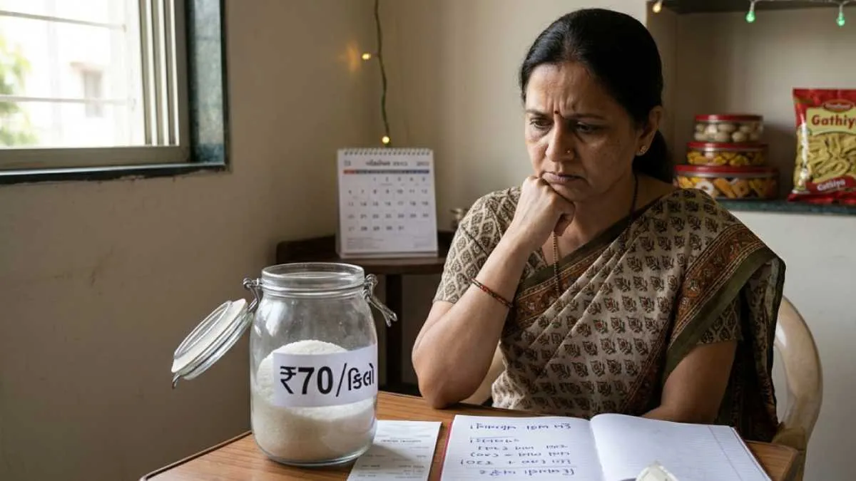 Sugar Price Hike: તહેવારો ટાણે જ મોંઘવારીનો માર, વડોદરામાં ખાંડનો ભાવ 70 રૂપિયા પ્રતિ કિલો પહોંચતા ગૃહિણીઓનું બજેટ ખોરવાયું