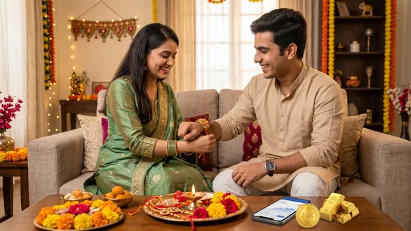 paytm-raksha-bandhan-gift-idea-21-rupees-gold-coin