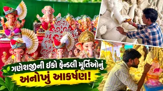 રાજકોટમાં ગણેશોત્સવ: મોંઘવારી વચ્ચે પણ ઇકો-ફ્રેન્ડલી માટીની મૂર્તિઓ બનાવતા બંગાળના કારીગરો