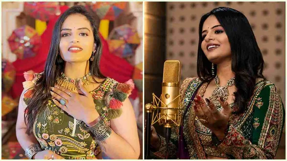 gujarati-jagran-4th-anniversary-wishes-singer-riddhi-vyas
