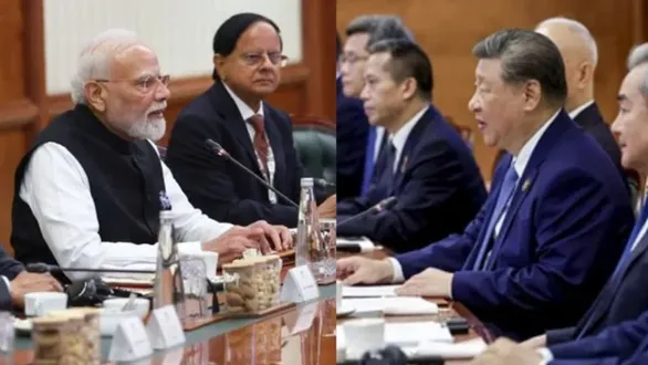 in-a-bilateral-meeting-with-jinping-pm-modi-said-that-peace-on-the-border-is-essential-for-the-development-of-relations