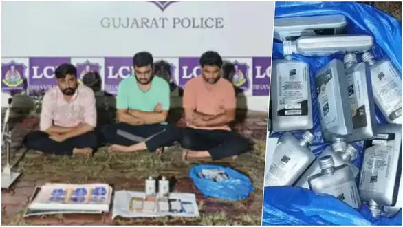 bhavnagar-fake-royal-stag-liquor-factory-railway-colony-3-arrested