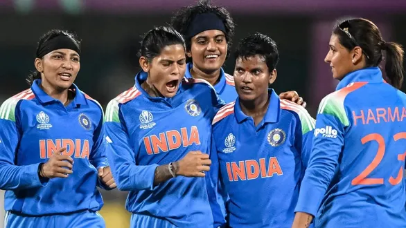 shri-charani-creates-history-in-icc-t20-rankings-shafali-verma-and-deepti-sharma-also-see-significant-gains