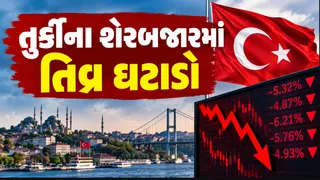 Stock Market Crash:તુર્કીના શેરબજારમાં ભયાનક મંદી, BIST 100 ઈન્ડેક્સ 5.54 ટકા તૂટયો