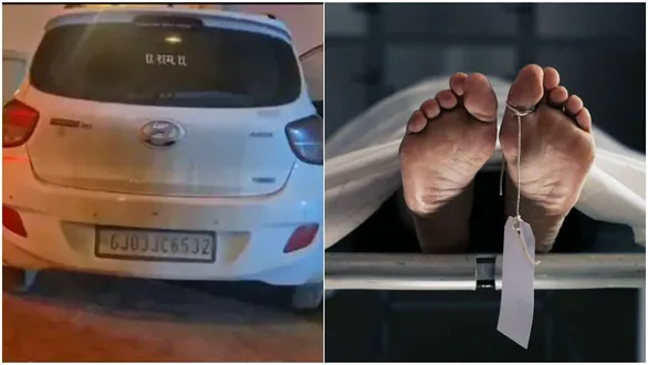diu-hotel-parking-closed-car-youth-dead-body-police-investigation