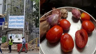 અમદાવાદ: ગુજરાત વિદ્યાપીઠની હોસ્ટેલમાં 'સ્ટુડન્ટ્સ રેડ', રસોડામાં સડેલા શાકભાજી અને એક્સપાયર્ડ ખાદ્યસામગ્રી મળતા હોબાળો