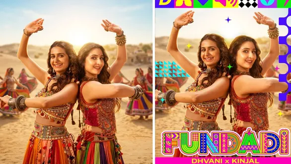 dhvani-bhanushali-kinjal-daves-new-garba-song-fundadi-out