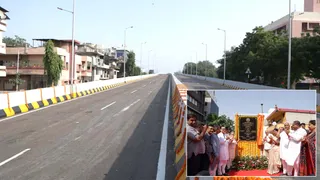 અમદાવાદમાં વાડજ ફ્લાયઓવર અને મકરબા રેલવે બ્રિજ લોકો માટે ખુલ્લો મુકાયો, લાખો વાહનચાલકોનો સમય બચશે