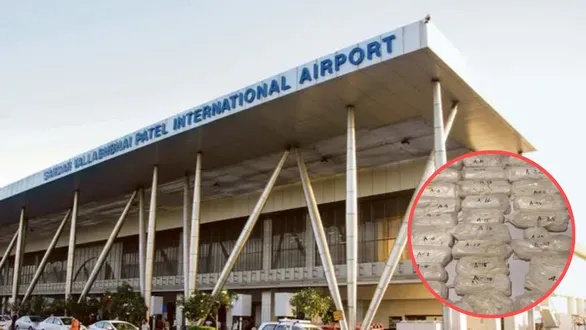 ahmedabad-airport-cocaine-smuggling-uganda-citizen-arrested-dri-operation