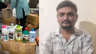 Rajkot: પડધરીમાંથી નકલી જંતુનાશક દવા બનાવતી ફેક્ટરી ઝડપાઈ, SOGએ રૂ. 10.12 લાખનો મુદ્દામાલ કબજે કર્યો
