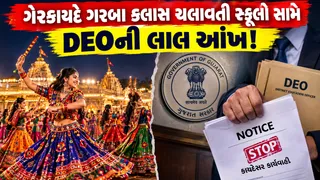 અમદાવાદની શાળાઓ માટે કડક આદેશ: ફી લઈને ગરબા ક્લાસ ચલાવ્યા તો ખેર નથી, DEOની કડક સૂચના
