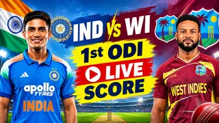 IND vs WI 1st ODI Live: વેસ્ટ ઇન્ડિઝે ભારતને 296 રનનો લક્ષ્યાંક આપ્યો, કુલદીપ યાદવે 4 અને પ્રસિદ્ધે 2 વિકેટ મેળવી
