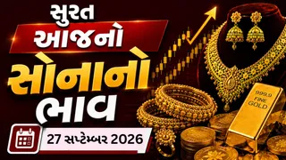 Gold Price Today Surat: સુરતમાં આજે સોનું-ચાંદી મોંઘું થયું કે સસ્તું? જુઓ આજના લેટેસ્ટ રેટ