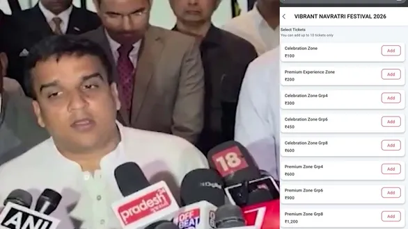 ahmedabad-gmdc-navratri-2026-harsh-sanghavi-clarifies-pass-issue-calls-it-a-token-system