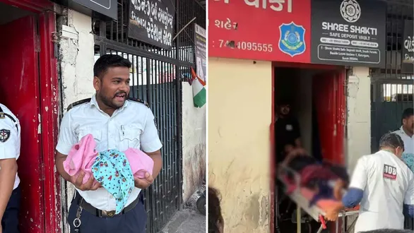 surat-news-baby-girl-born-at-traffic-police-booth-near-railway-station