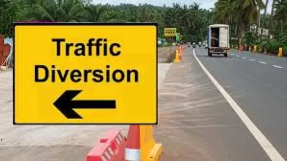 gandhinagar-balapir-cross-road-bridge-work-traffic-diversion-route